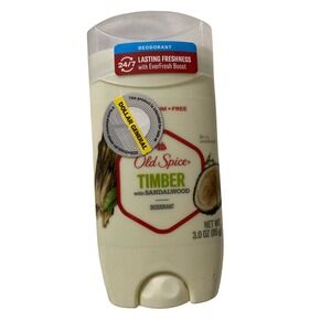 Old Spice Timber with Sandalwood Deodorant for Men 3.0 oz Aluminum Free Fresh